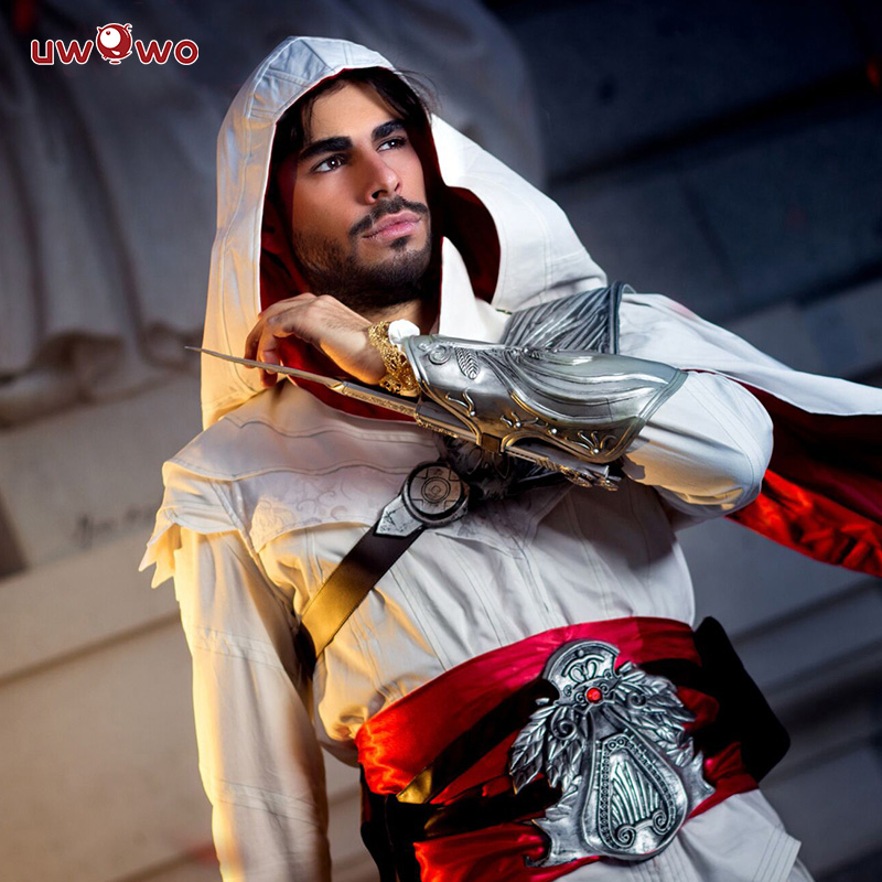 现货【uwowo】刺客游戏cos ezio刺客1代阿泰尔的信条cosplay男装