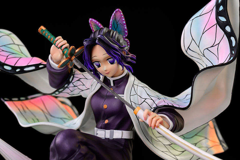 梦想小镇铸匠工作室鬼灭之刃第一虫柱蝴蝶限量手办