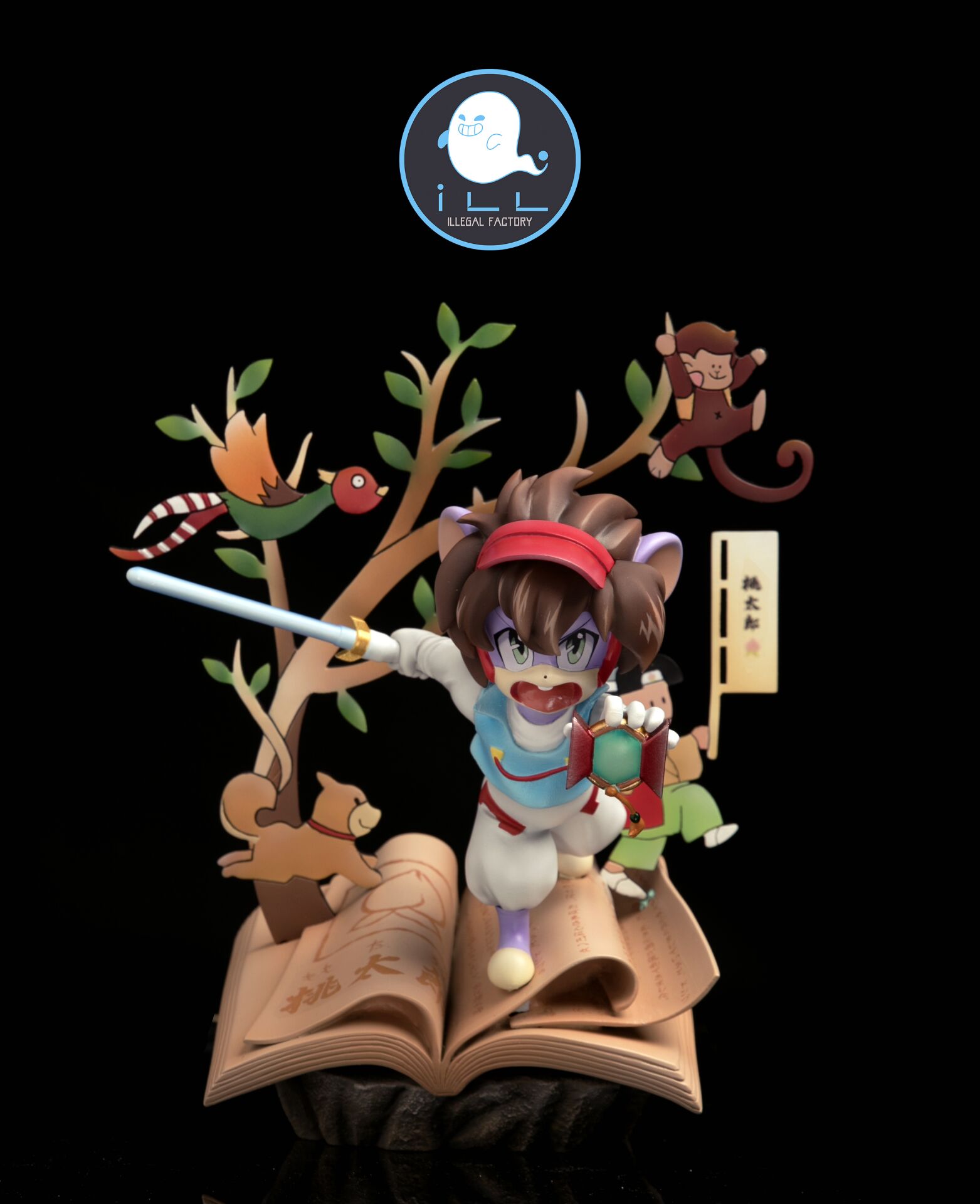 梦想小镇ill地下工厂鼠年私车十二生肖守护爆丸手办