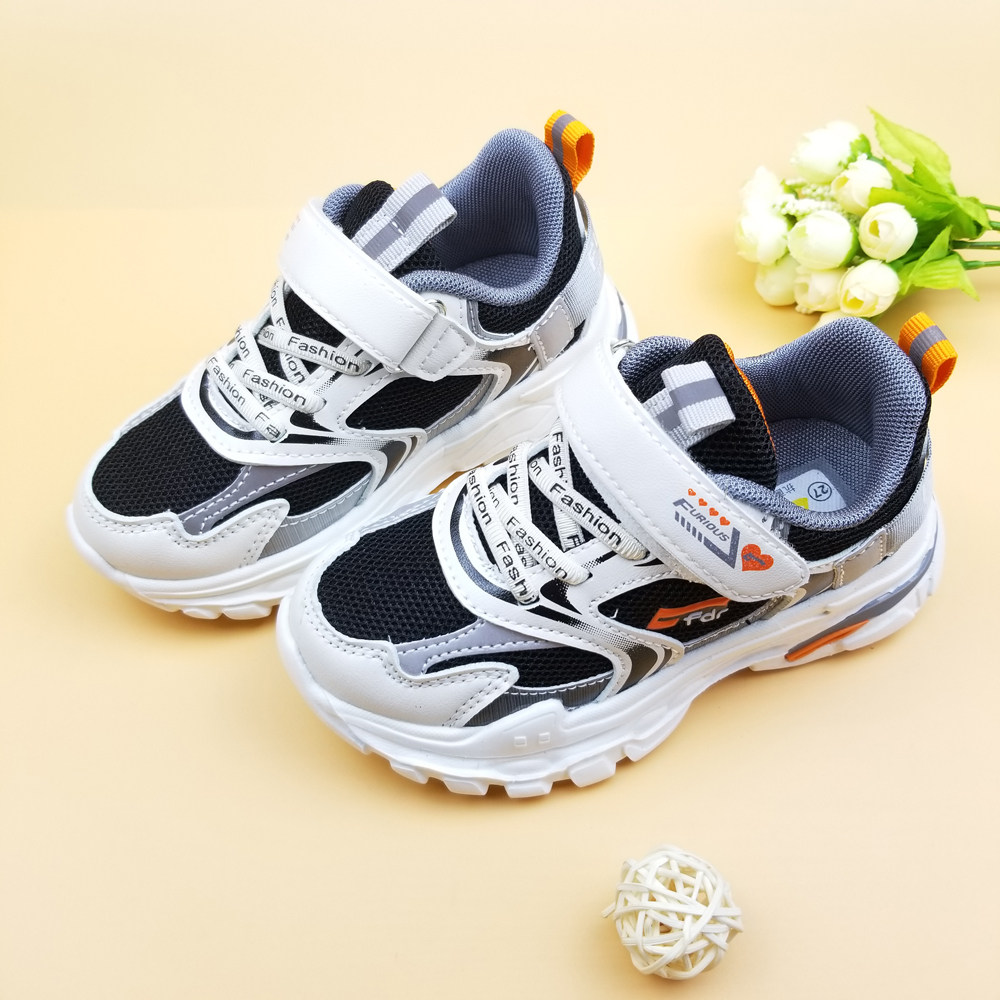 福得隆童鞋2021春季新品双网儿童运动鞋男童女童运动鞋