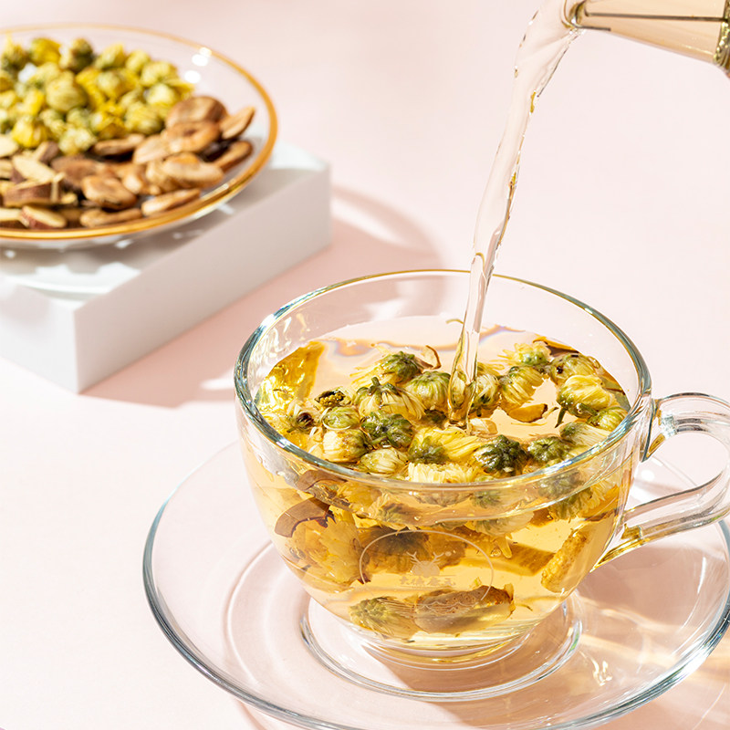 大德德康元甘菊金银花枸杞胎菊花草茶小包包装组合养生茶