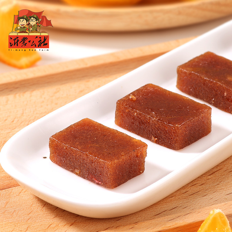 山楂沂蒙公社新鲜糕果粒小孩开胃零食小吃网红山楂类制品