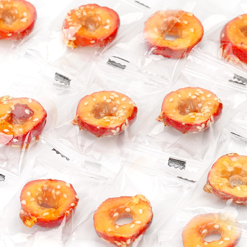 沂蒙公社冰糖山楂片老北京特产冰糖葫芦山楂圈脆片200g冻干小零食