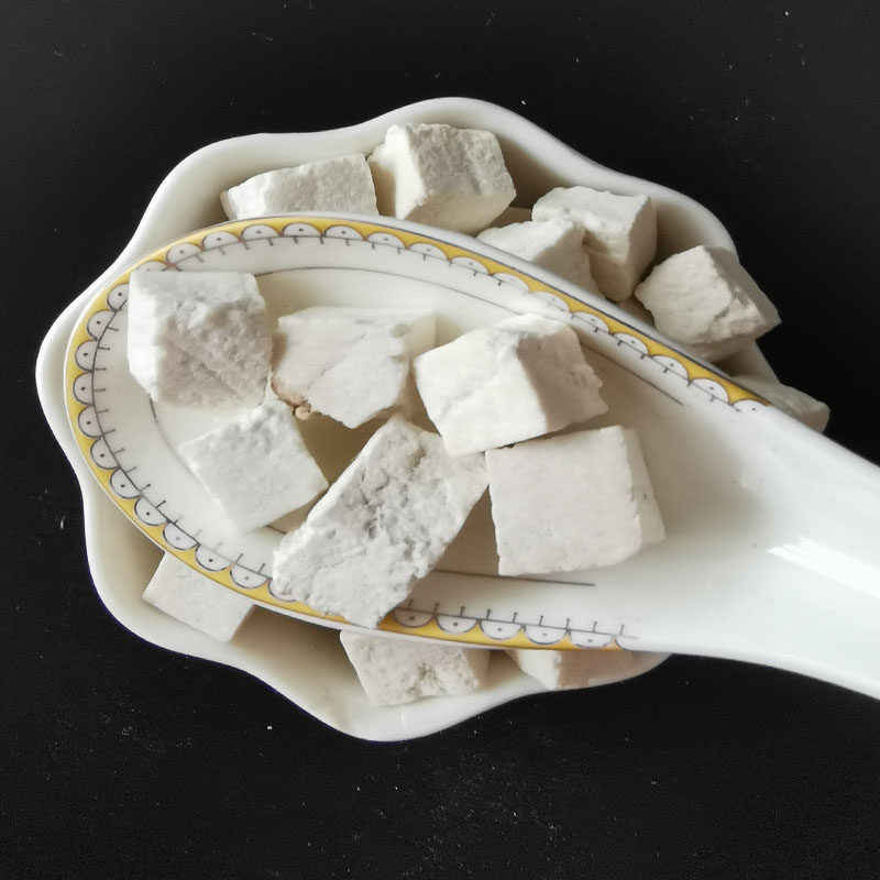 茯苓白茯苓伏苓500克苻苓获苓食用块片云南丁食用茯苓