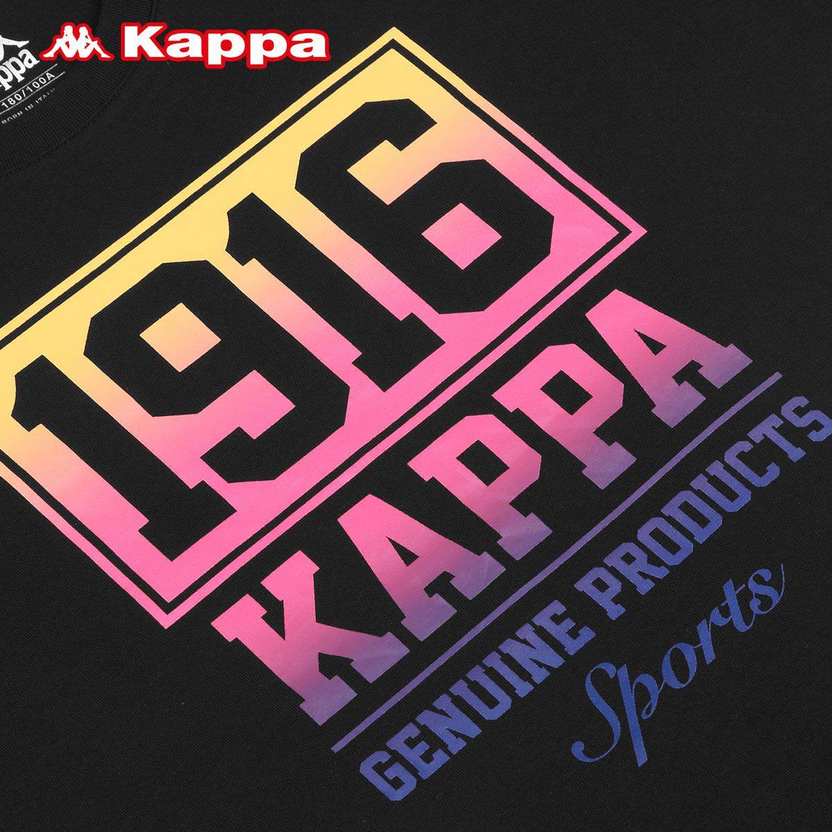 掌柜推荐kappa卡帕男款t恤短袖圆领图案衫情侣款半袖|k0612td25