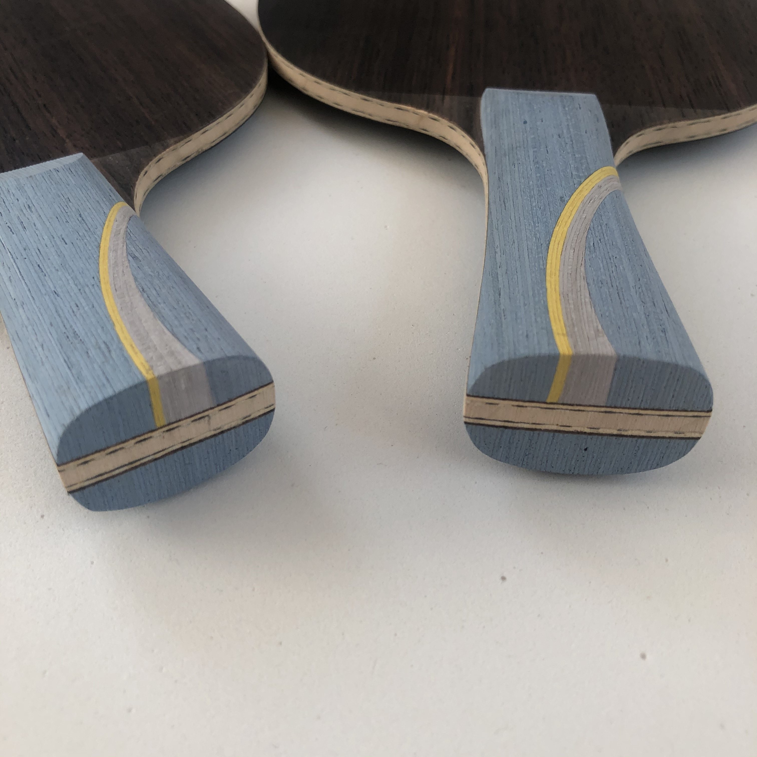 正品海天特制w968-5马龙黄黑芳内置碳素乒乓球拍底板乒乓底板