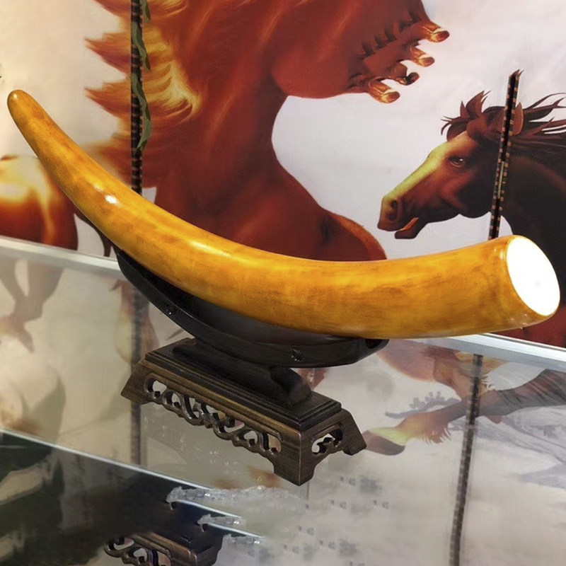 象牙天然猛犸猛犸象摆件整根大猛玛象摆件