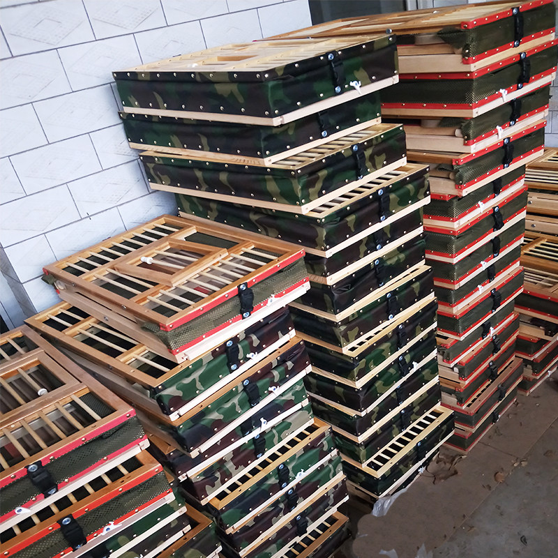 鸽具/信鸽用品/硬木折叠帆布鸽子笼信鸽训放笼鸽子放飞笼手提鸽笼