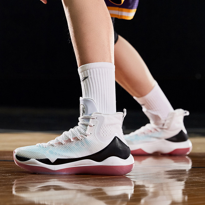 李宁篮球鞋男款2022夏季新款驭帅11高帮减震防滑回弹实战运动鞋子