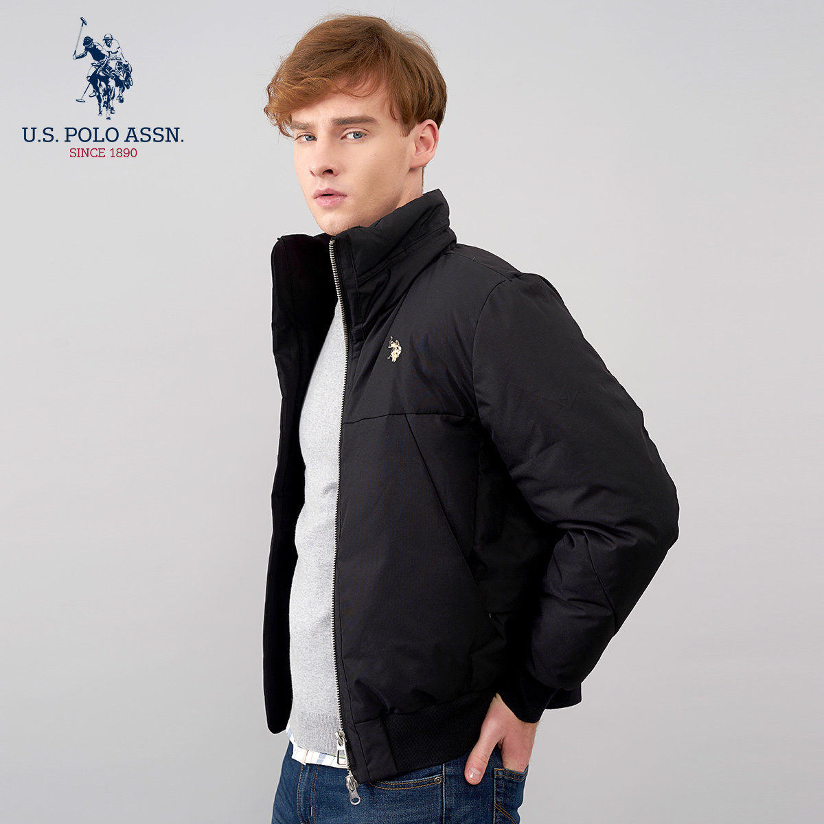 uspoloassn羽绒服男士2020新款冬季羽绒服