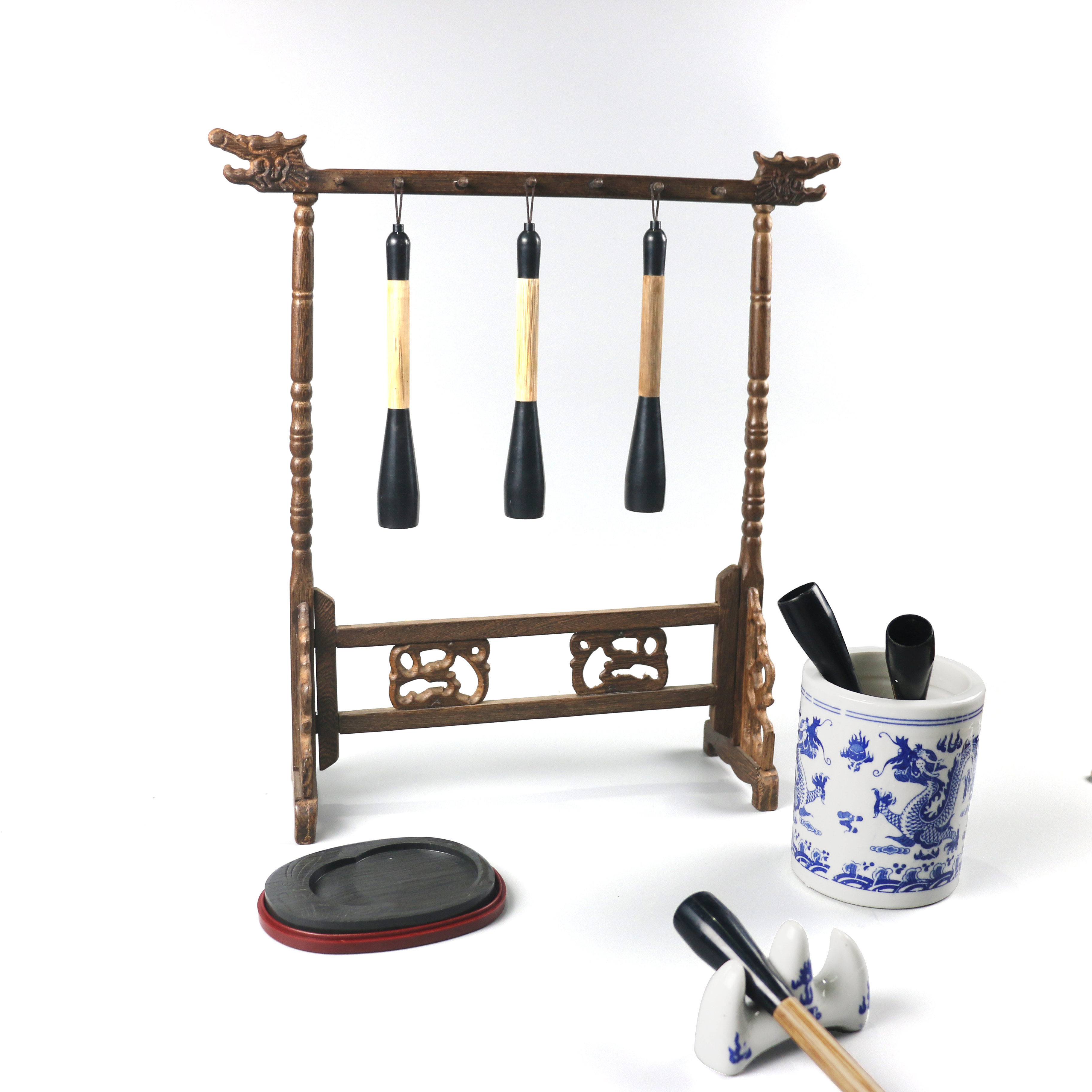 中餐网红盘子时尚餐厅抖音毛笔会所创意个性盘