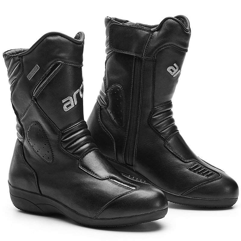 女士摩托靴骑行靴摩托车骑行鞋 靴赛车靴arcx雅酷士防水机车鞋靴