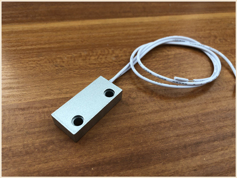 开关磁感应mc51门磁有线铁门感应器门窗报警器常开门磁报警器