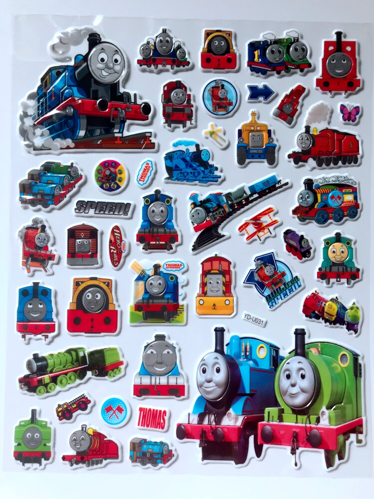 包邮托马斯火车儿童学习奖励生日礼物物品小孩子贴纸
