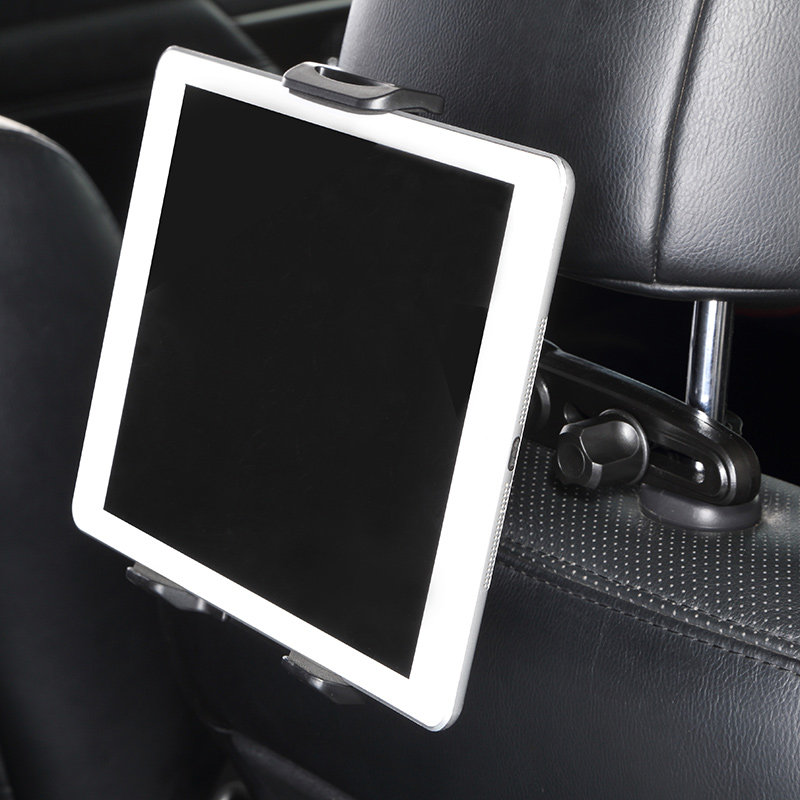 车载ipad架后座mini手机平板电脑夹汽车用品懒人放苹果头枕支架挂车载