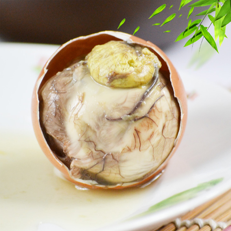 秦邮营养活珠子礼盒鸡胚蛋非毛蛋旺鸡蛋鸡喜子熟蛋20枚送礼礼盒装