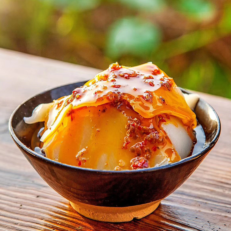 陕西汉中九女塘槟豆凉粉380g自制凉粉白凉粉粉豌豆粉碗装冰豆凉粉