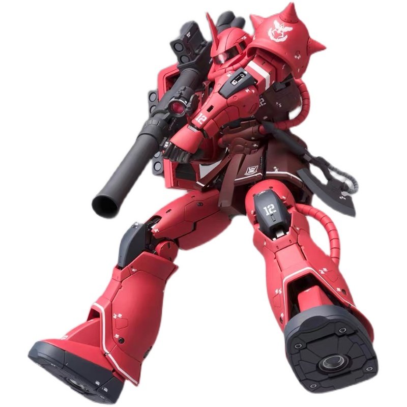 万代gffmcfix1018ms06s红色扎古夏亚专用40周年高达模型专区