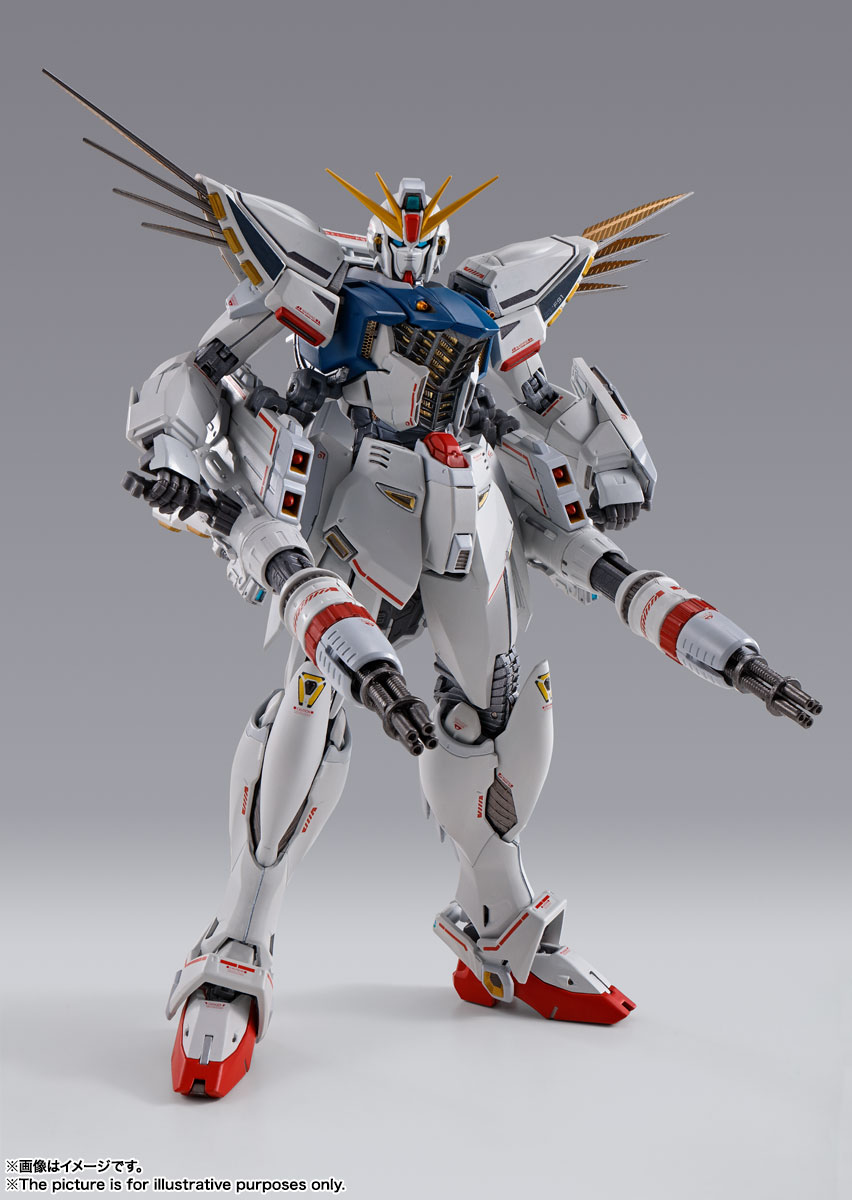万代metal build mb f91 高达 全装 重武装 加农炮装 30周年现货