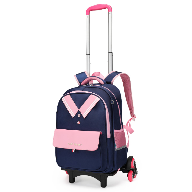 书包阳光8点小学生拉杆1-5年级儿童儿童书6-10周岁拉杆包