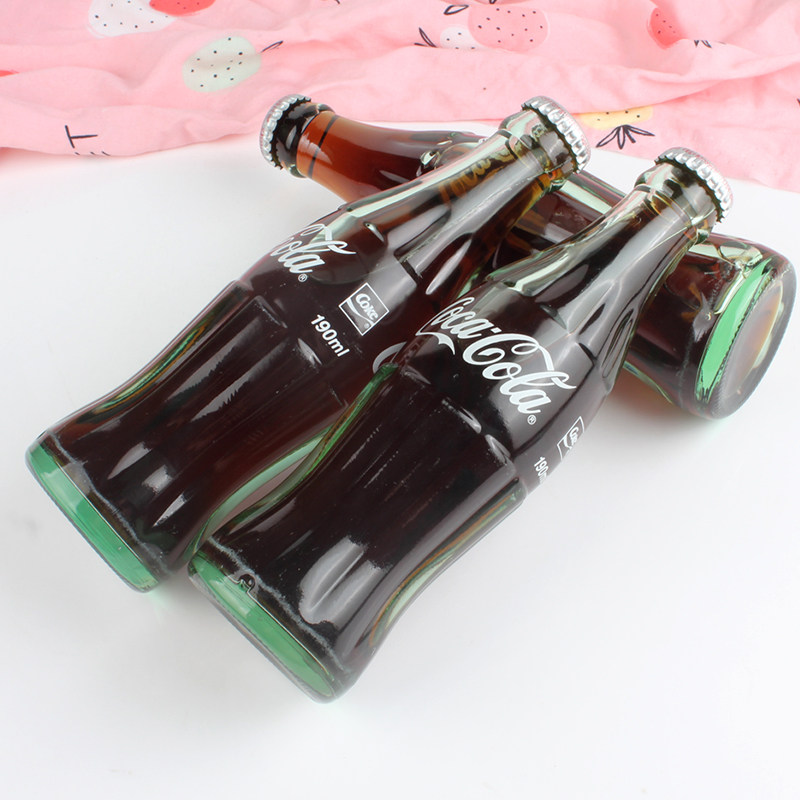 日本进口cocacola可口可乐收藏版碳酸饮料玻璃瓶整箱190ml碳酸饮料