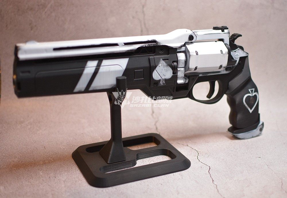 destiny 命运天命2 1:1 黑桃a 手炮可动模型3d打印▲沙扎比部落