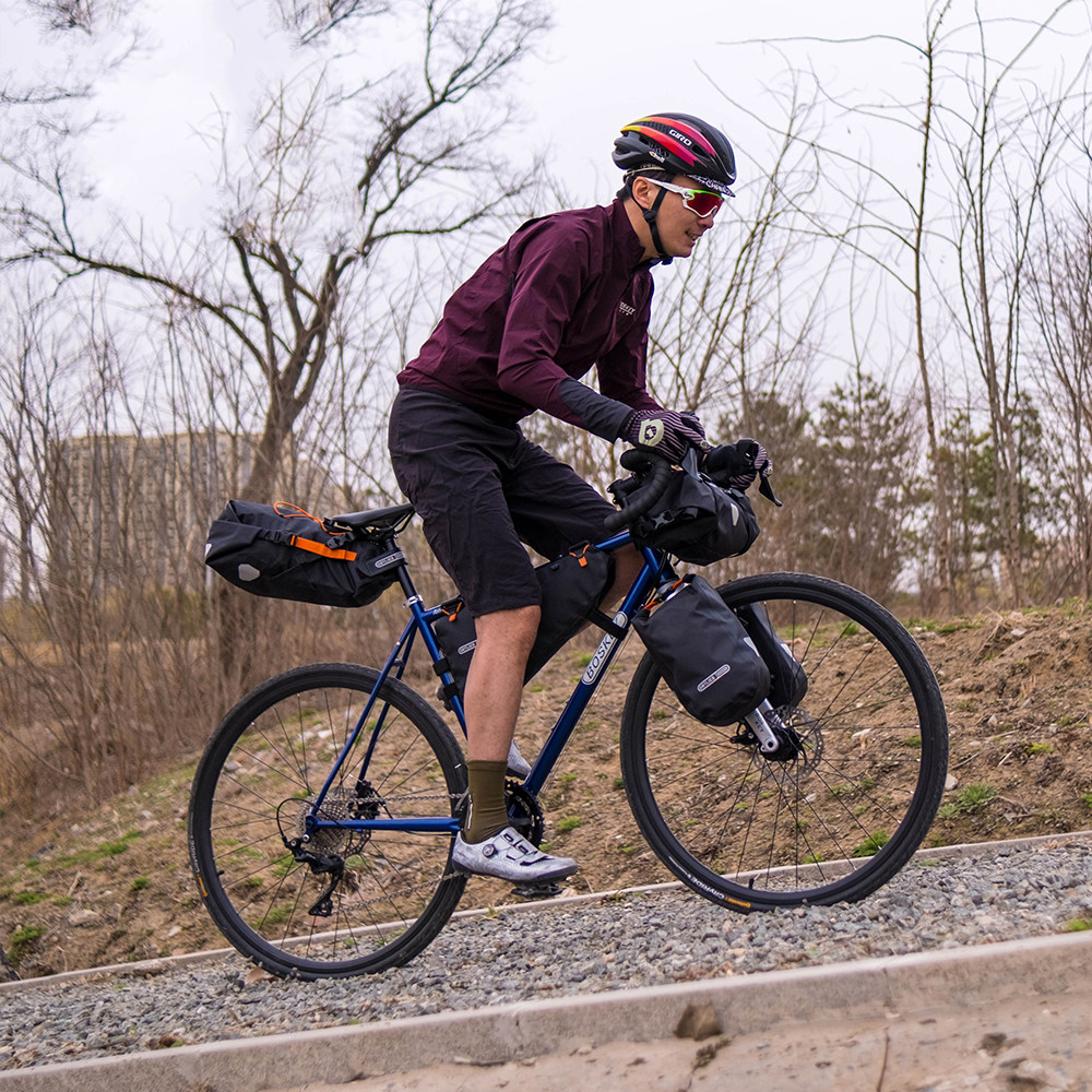 boskey不死骑archer长途旅行gravel砾石公路钢架碳叉自行车车架