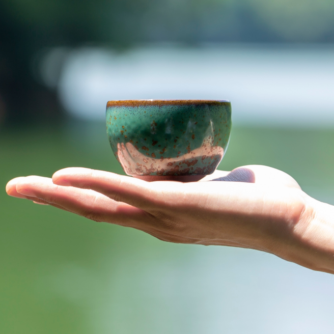 情侣茶具功夫茶功夫会客家用双杯古风手工杯复茶杯