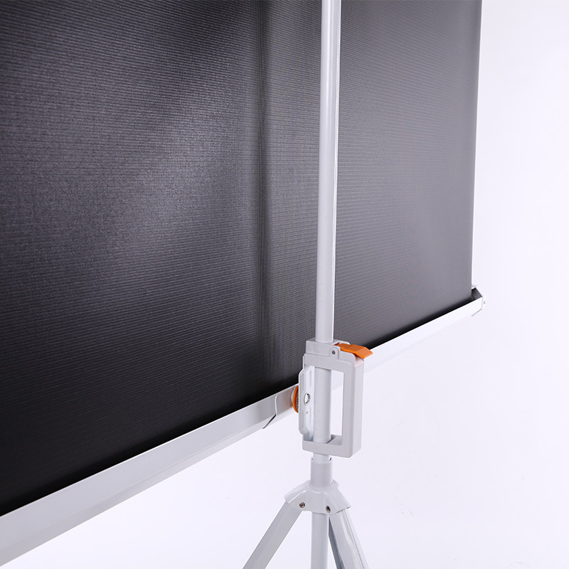 红叶落地投影仪高清便携折叠支架150寸幕布户外幕布