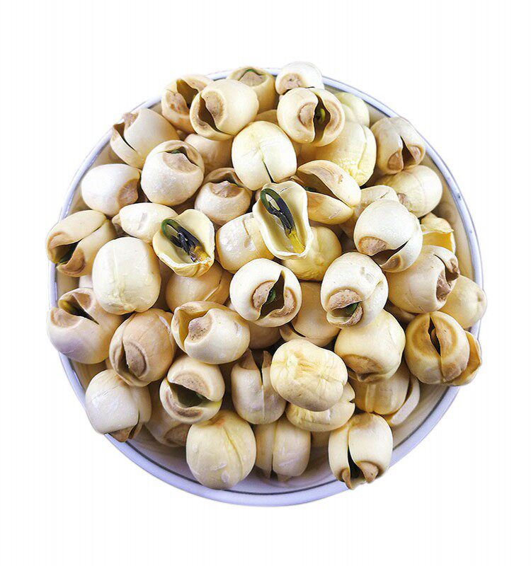 2020新品莲子干货500g特级新鲜广昌白莲带芯莲子