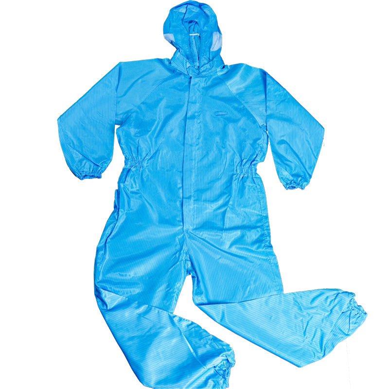 防静电连体服连防尘无尘喷漆带帽净化洁净净室防护服