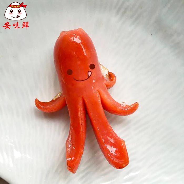 香肠章鱼深夜食堂动漫便当日式小红红肠维也纳香肠