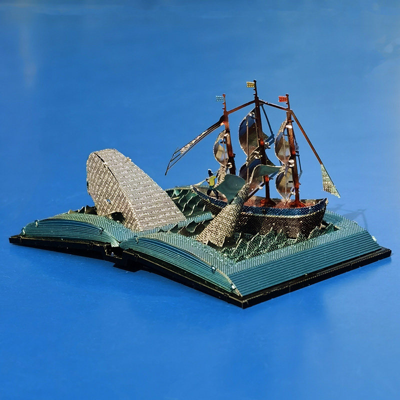 爱拼diy拼装模型3d迷你纳米立体金属拼图拼图