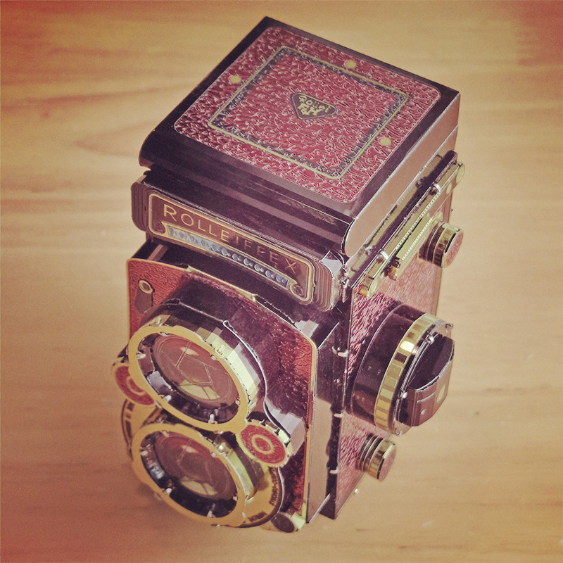 钢模金属铁艺怀旧手工3d立体diy拼图拼装拼图