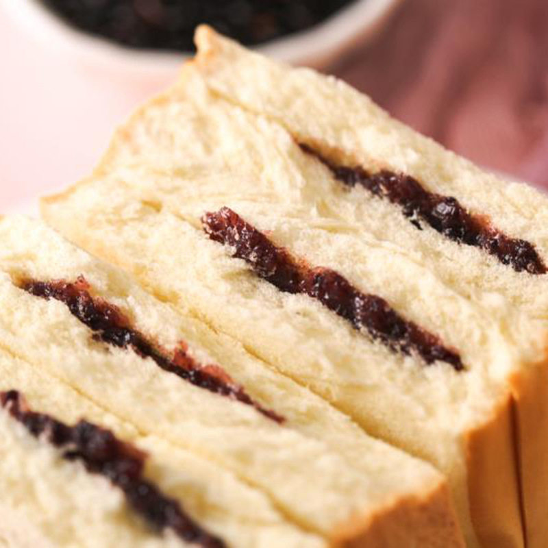紫米夹心吐司面包片热销营养早餐点心休闲零食西式糕点