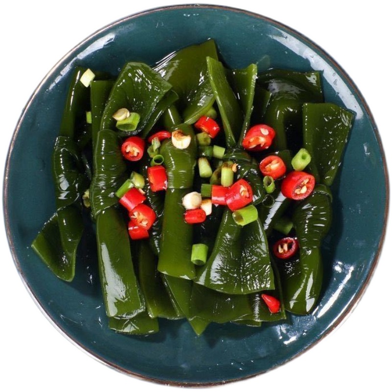 荣成海带扣新鲜半干无沙麻辣烫串串煲烫火锅5斤海带