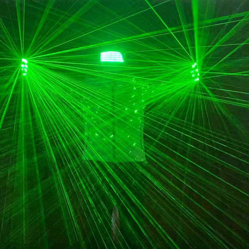 酒吧蹦迪激光手套镭射道具led发光ktv夜店手套