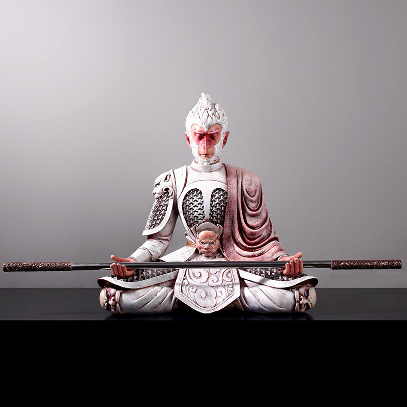 齐天大圣孙悟空玄关摆件家居客厅装饰品斗战胜佛创意雕塑开业礼品