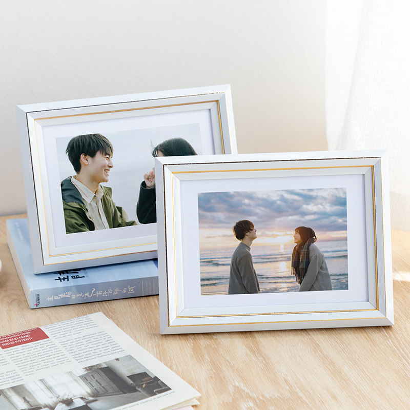 相框高级摆台装饰创意挂墙a410寸横竖定制相框