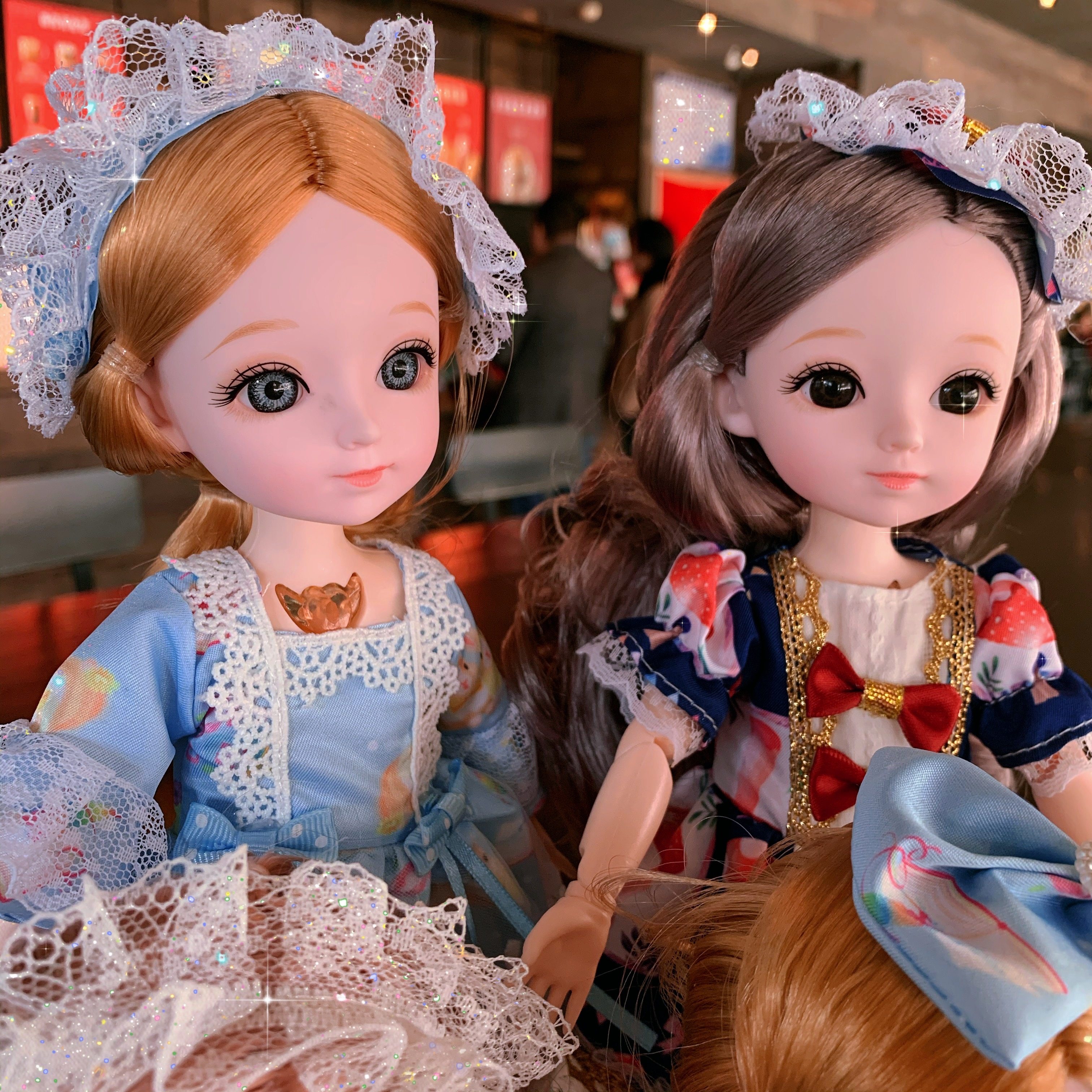 益贝贝恩小公主厘米音乐宫廷洛丽塔洋娃娃换装玩具娃娃