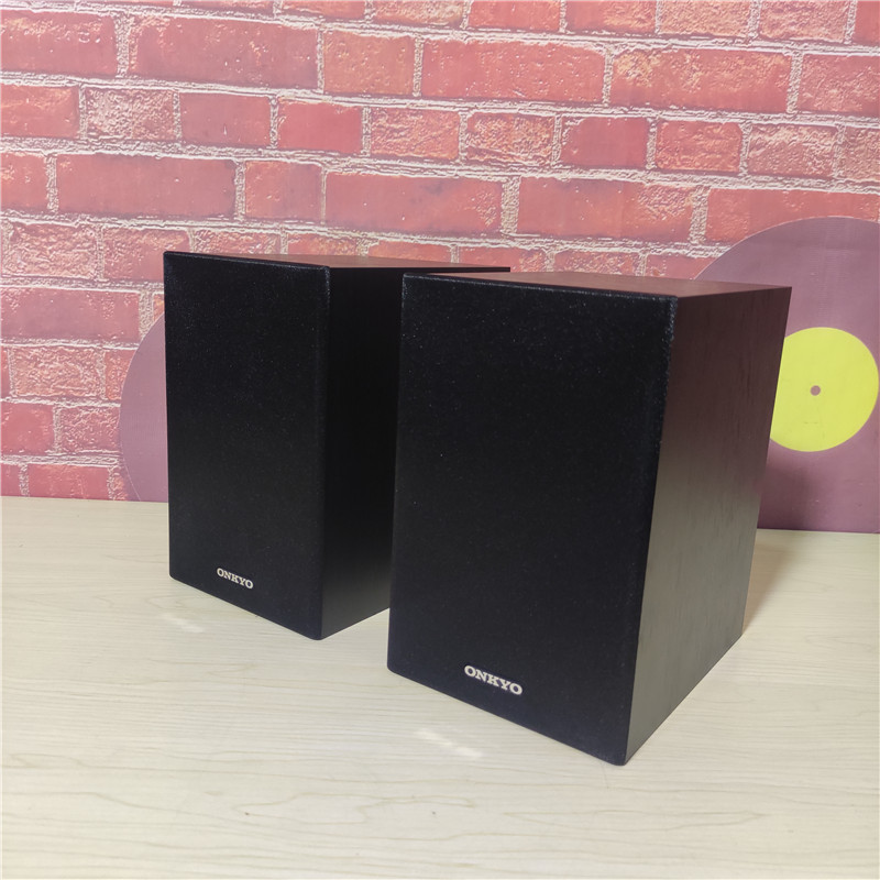 onkyo安桥du6无源书架音箱桌面hifi木质音响hifi音箱