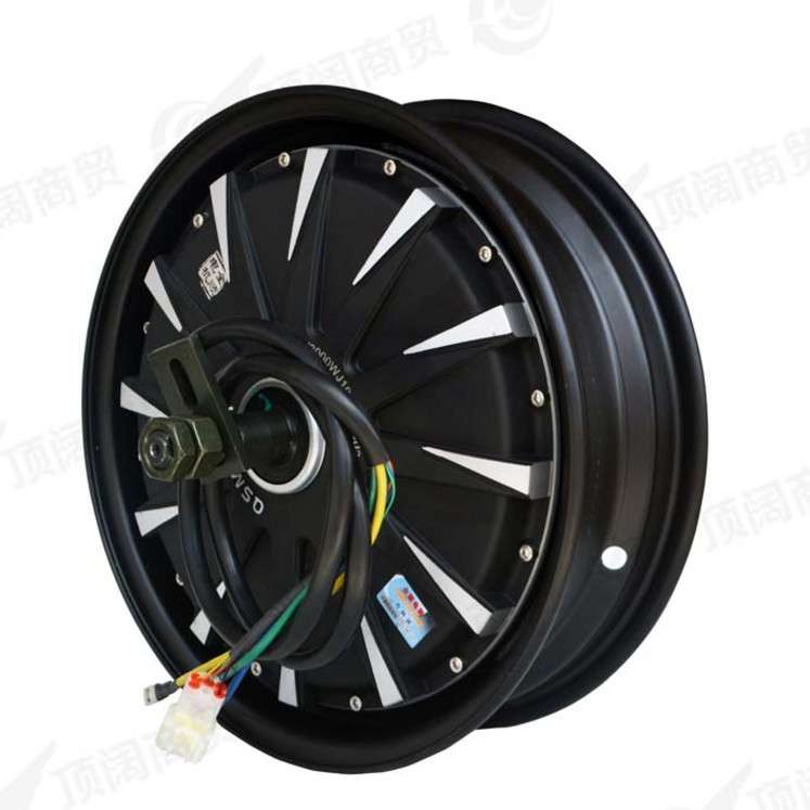 电动车改装全顺电机豫玛电摩配件12寸1500w2000w3000w72v96v120v更多