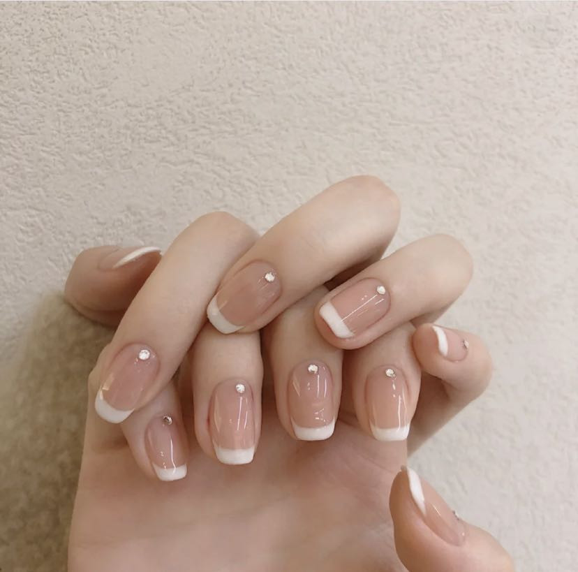 贴片美甲成品2020秋冬指甲持久穿戴式甲片法式美甲工具