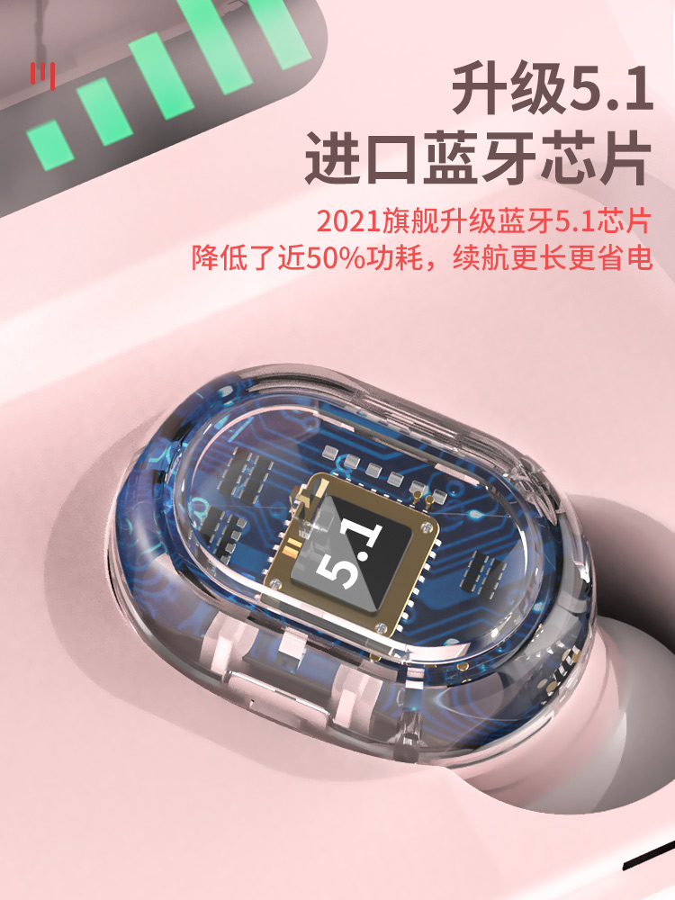 漫步者适用vivo原装y3073s9s入耳蓝牙耳机降噪蓝牙耳机