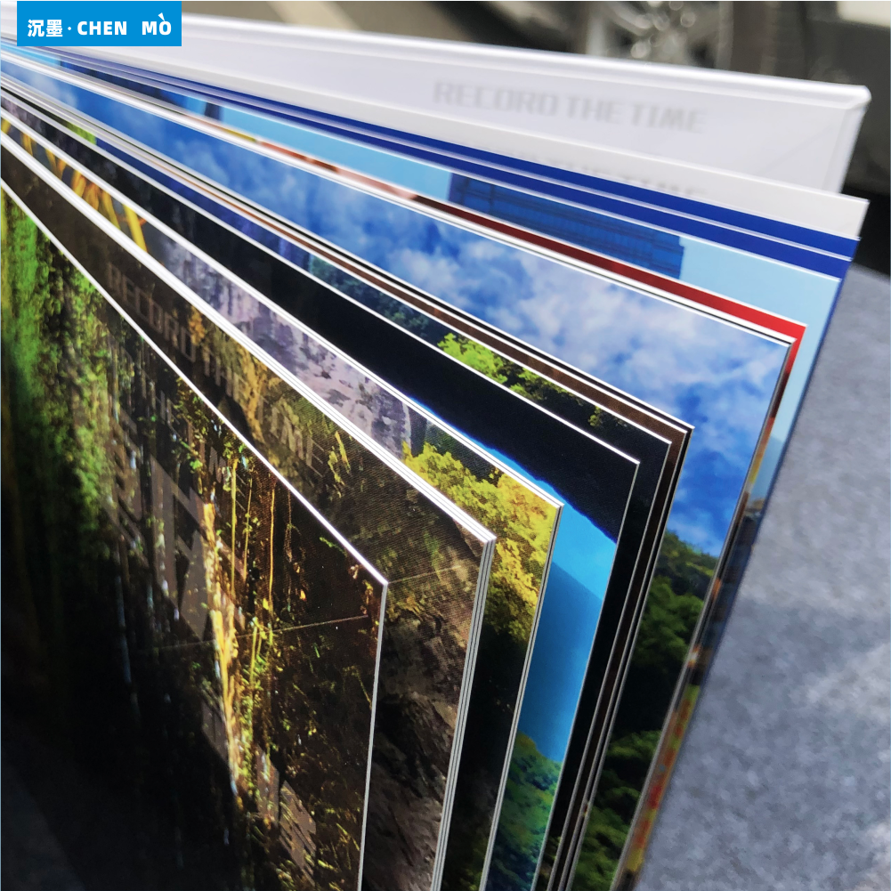 沉墨照片定制12寸硬壳精装相册全书覆膜毕业相册