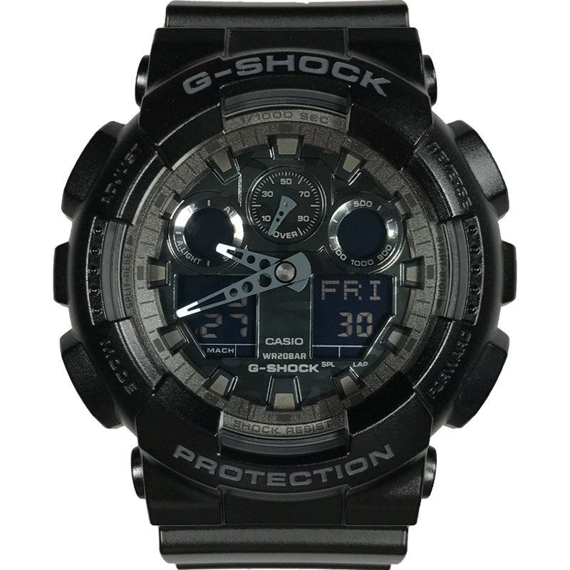 gshock卡西欧拆弹专家迷彩运动防水电子手表ga100cf1a日韩腕表