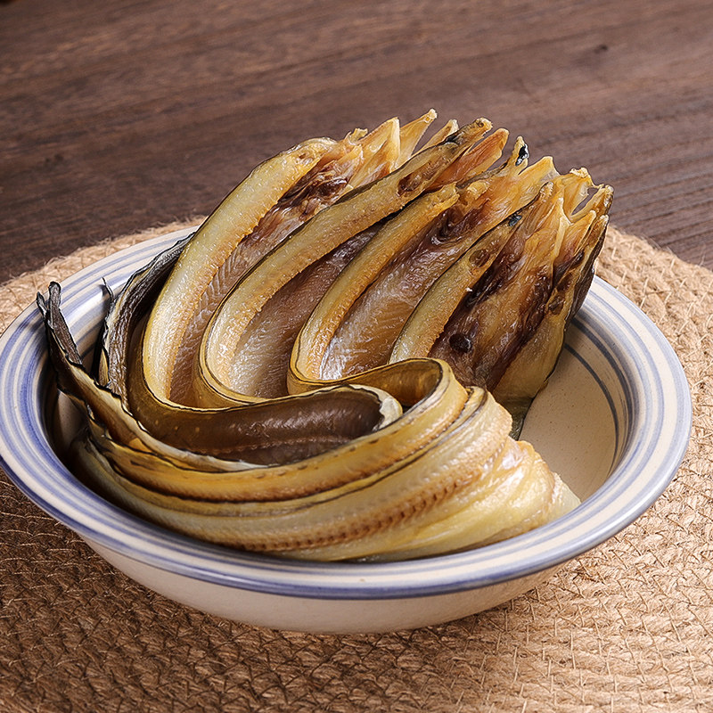 老沈海鲜沙鳗干沙鳗鲞整条500g左右鳗鱼新鲜鳗鱼