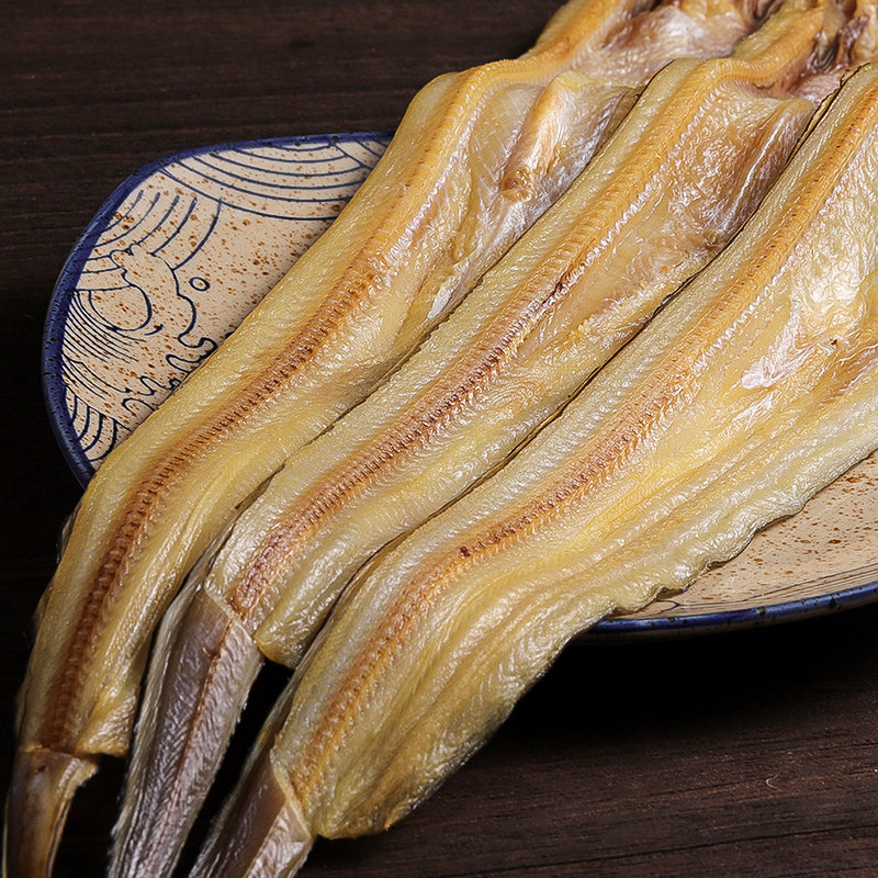 老沈海鲜沙鳗干沙鳗鲞整条500g左右鳗鱼新鲜鳗鱼