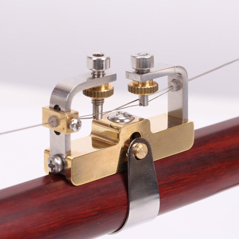 二胡专业微调器新式不伤弦纯铜二胡千斤微调板胡胡琴通用乐器配件