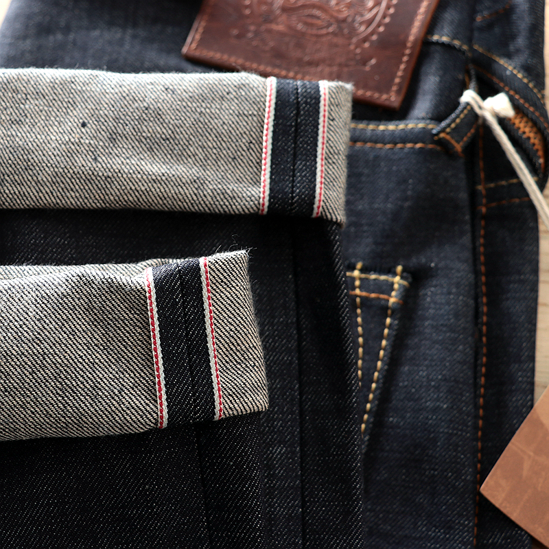 牛王！14盎司牛仔面料！重磅原浆赤耳复古牛仔裤未脱浆男士长裤